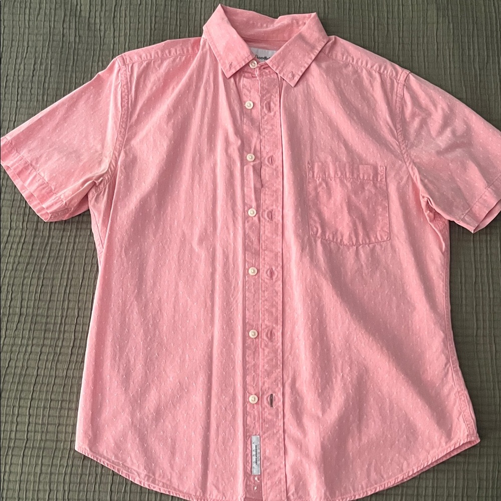Goodfellow & Co Light Pink Casual Button Down Shirt